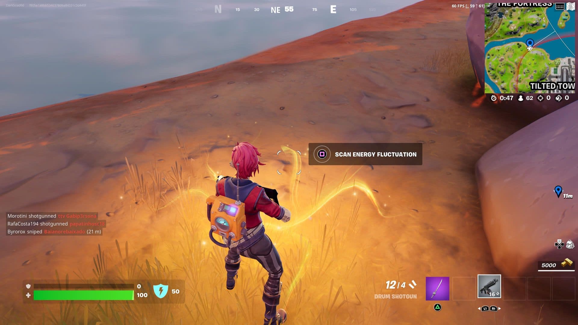 Fortnite Set up a Generator near the Holotable inside Command