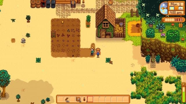 Stardew Valley beach farm