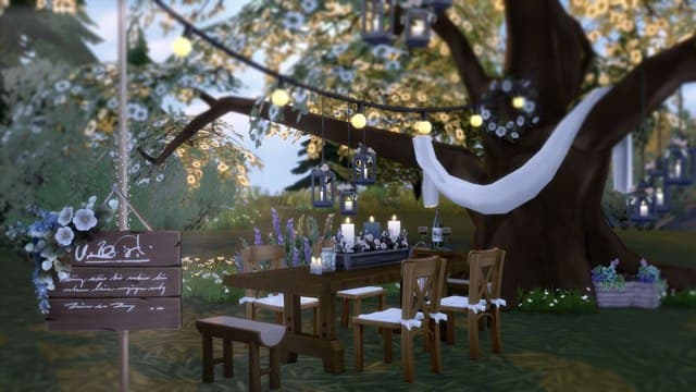 Rustic wedding by The Plumbob Tea Society